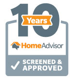10 years with Homeadvisor