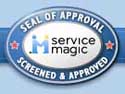 Service Magic Seal of Approval - Screened & Approved